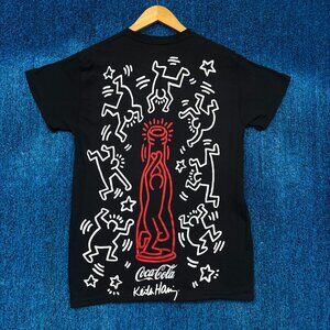 Keith Haring x Coca-Cola Popart T-Shirt Size Small